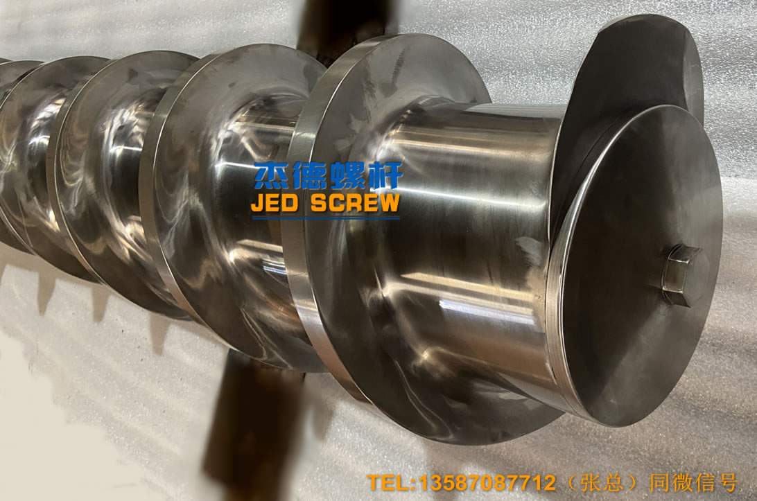 杰德 380×2428螺桿 擠出量大 支持定制 工廠直銷-舟山市杰德機(jī)械有限公司 杰德 380×2428螺桿 擠出量大 支持定制 工廠直銷-舟山市杰德機(jī)械有限公司