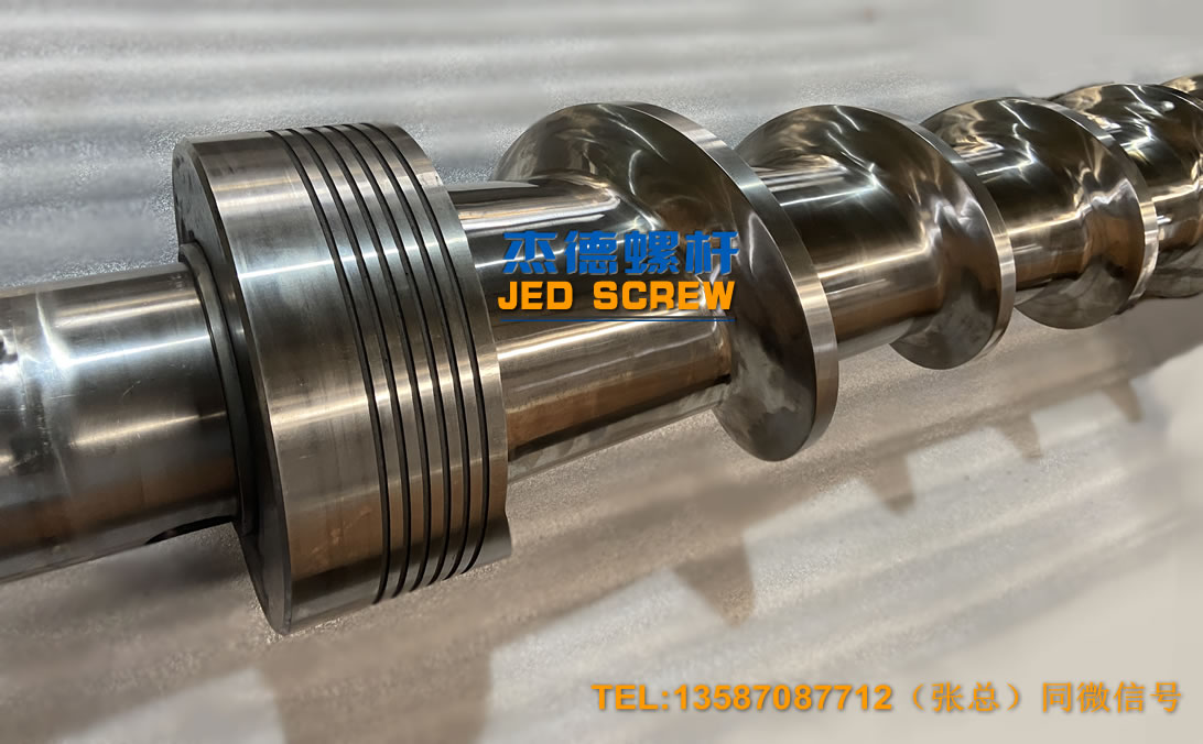杰德 380×2428螺桿 擠出量大 支持定制 工廠直銷-舟山市杰德機(jī)械有限公司 杰德 380×2428螺桿 擠出量大 支持定制 工廠直銷-舟山市杰德機(jī)械有限公司