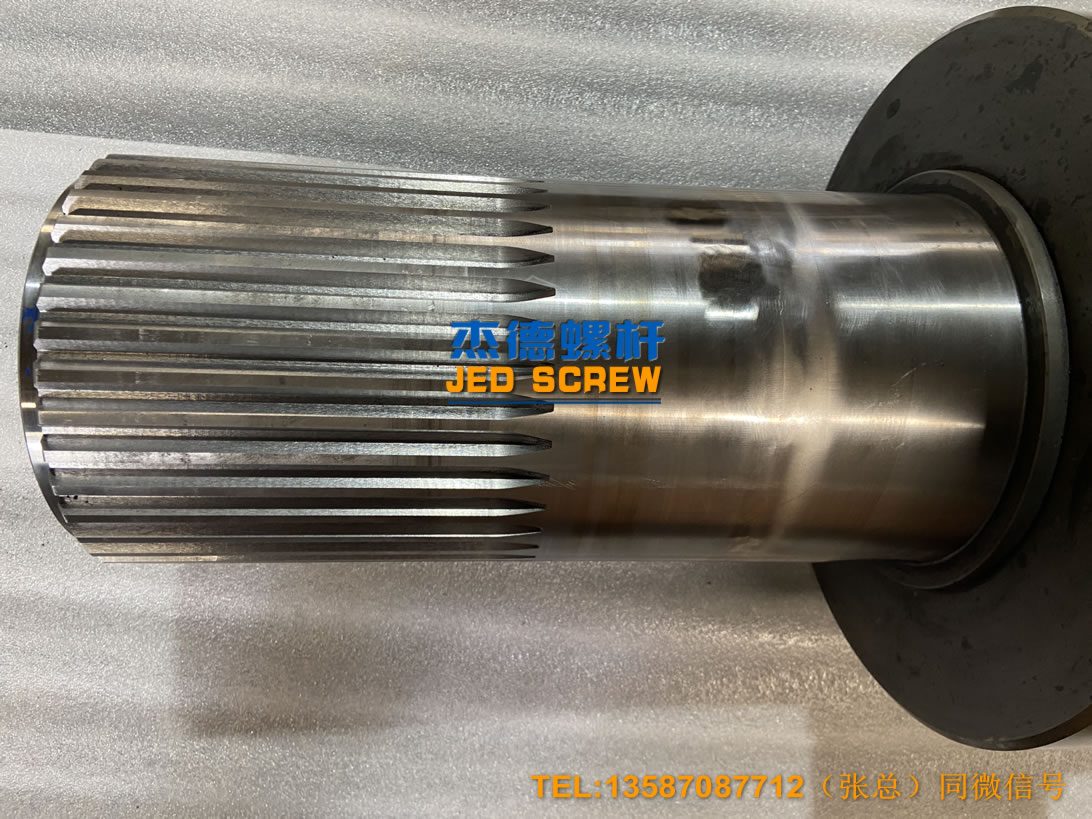 杰德 380×2428螺桿 擠出量大 支持定制 工廠直銷-舟山市杰德機(jī)械有限公司 杰德 380×2428螺桿 擠出量大 支持定制 工廠直銷-舟山市杰德機(jī)械有限公司